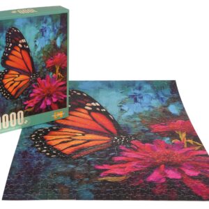 Puzzle 1000 pieces. Butterfly