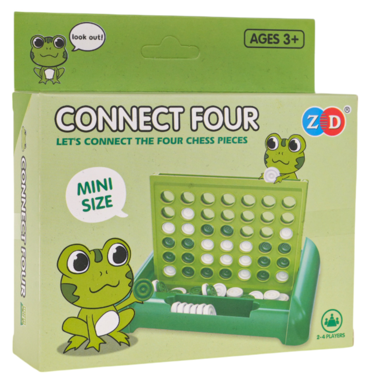 Arcade Game 4 in a Row Frog