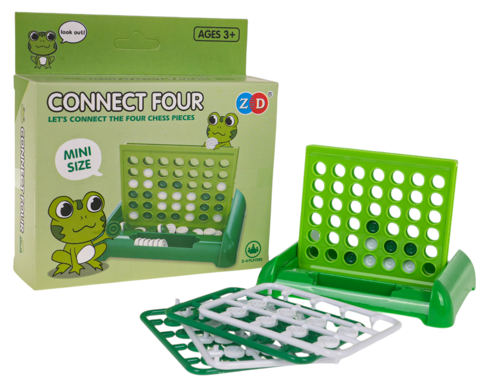 Arcade Game 4 in a Row Frog