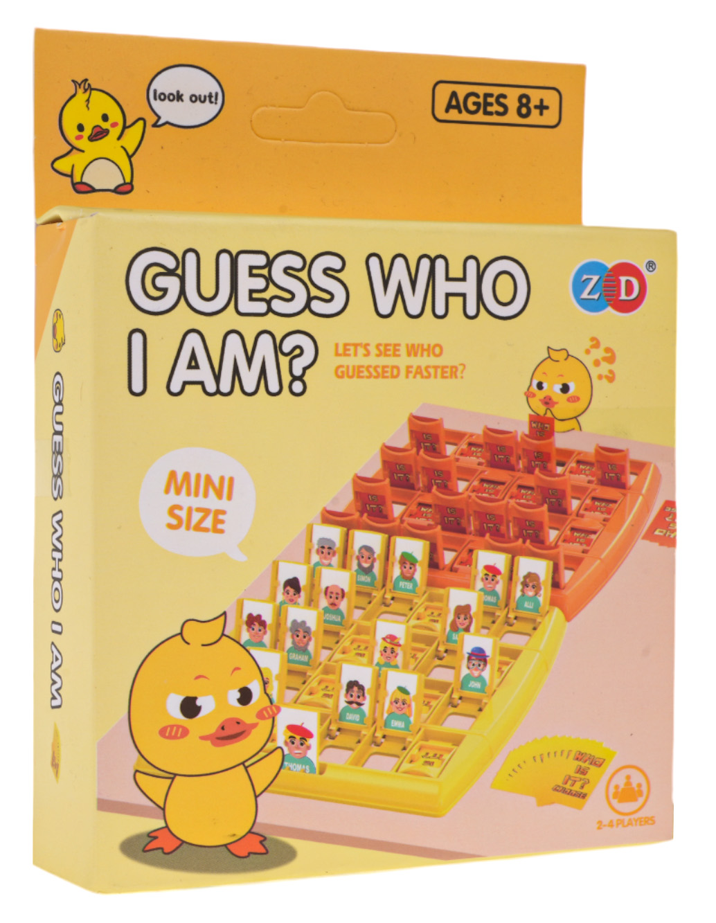 Game Guess Who The Duck