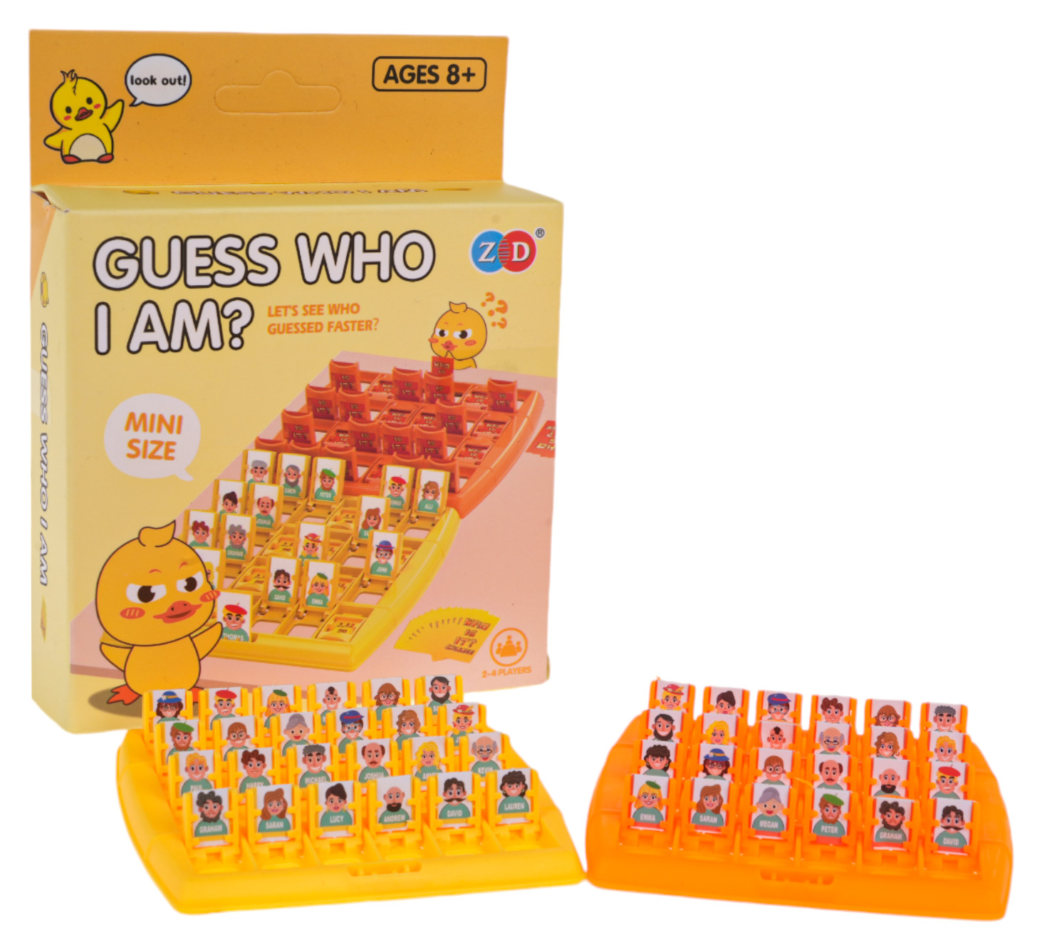 Game Guess Who The Duck