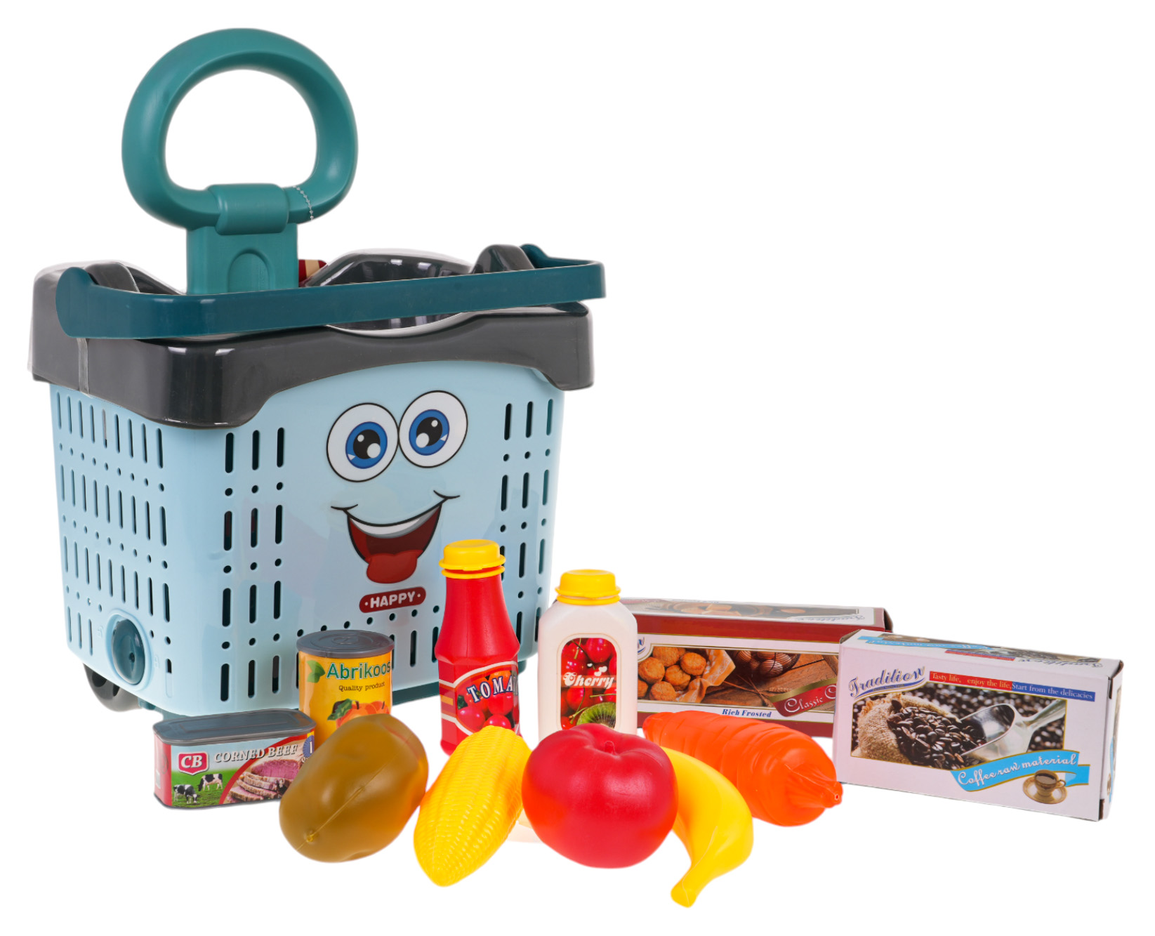 Shopping Cart + Accessories Blue