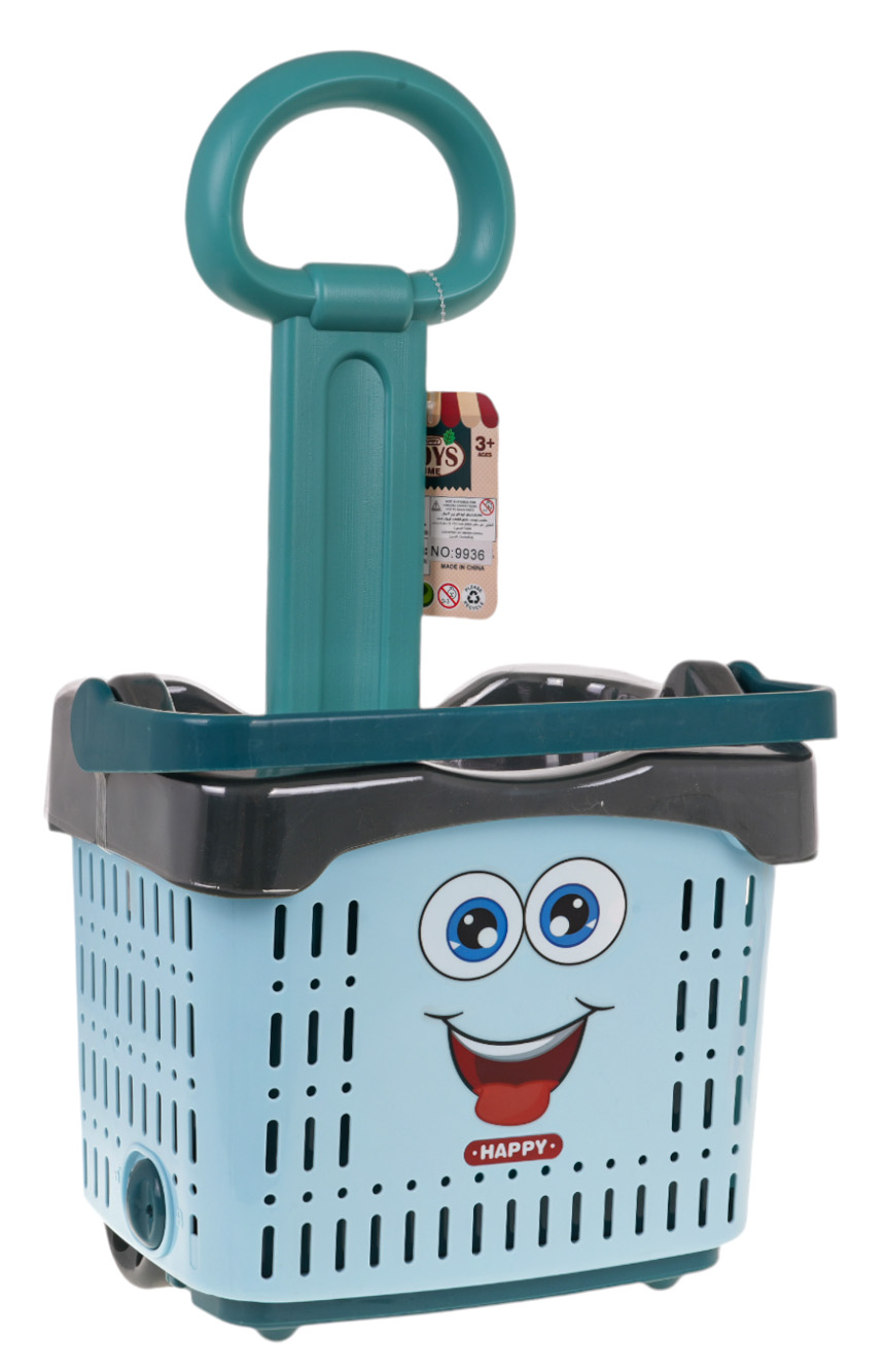 Shopping Cart + Accessories Blue
