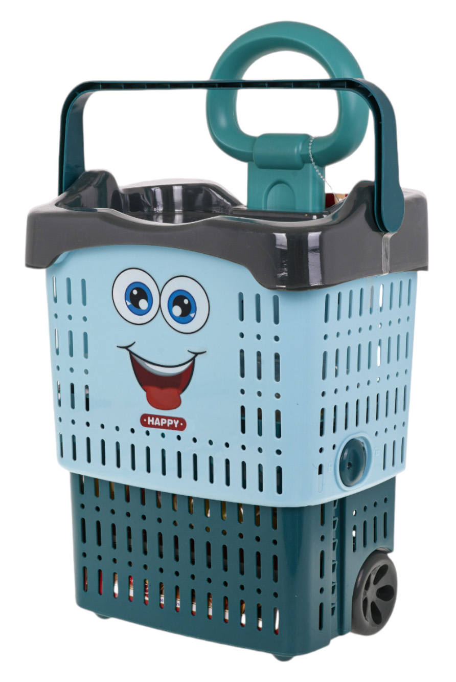 Shopping Cart + Accessories Blue