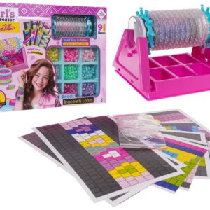 Bracelet Making Kit with Spinning Wheel + Accessories