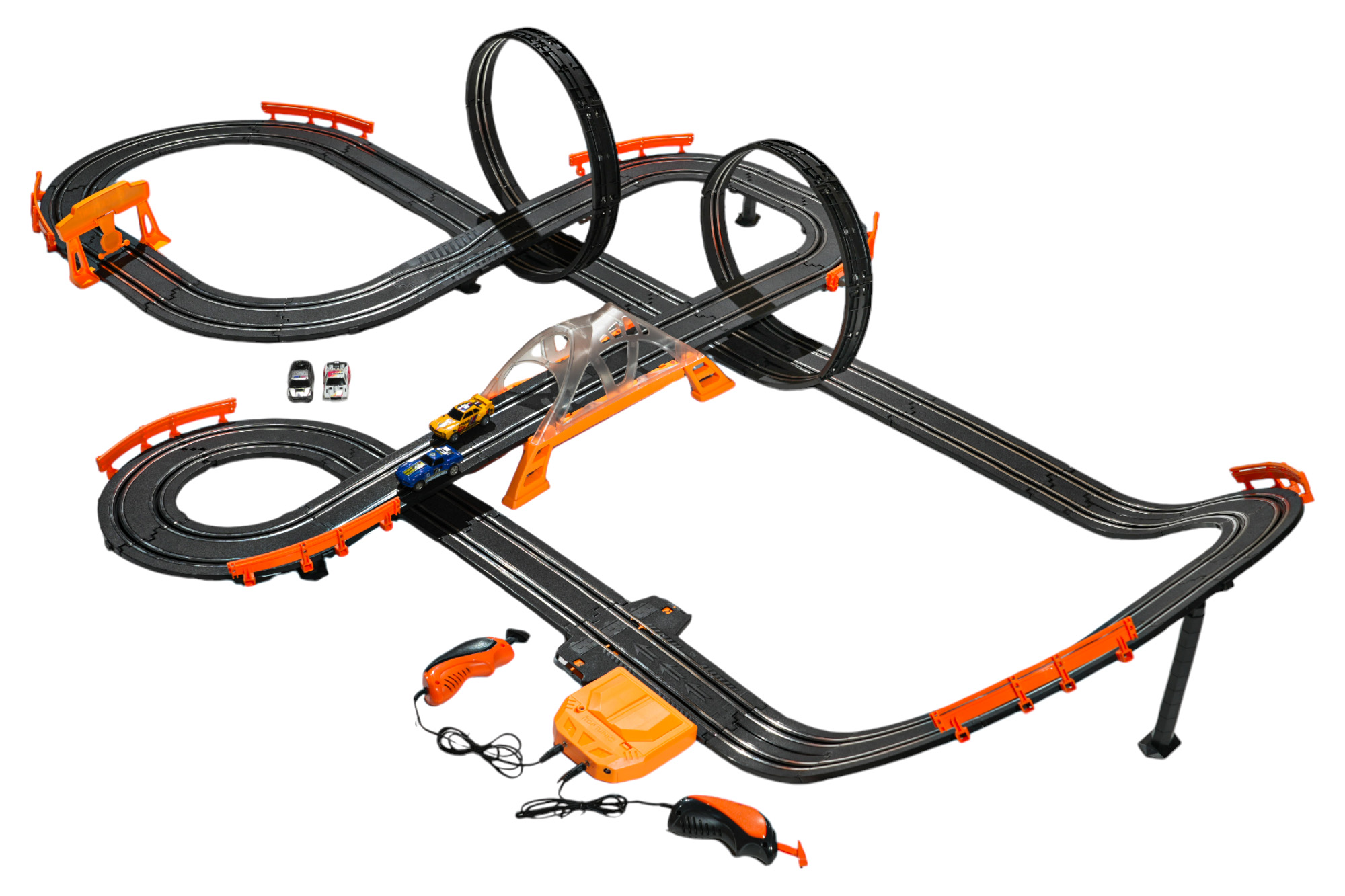 TRACK MASTER Race Track with Backlight + Accessories
