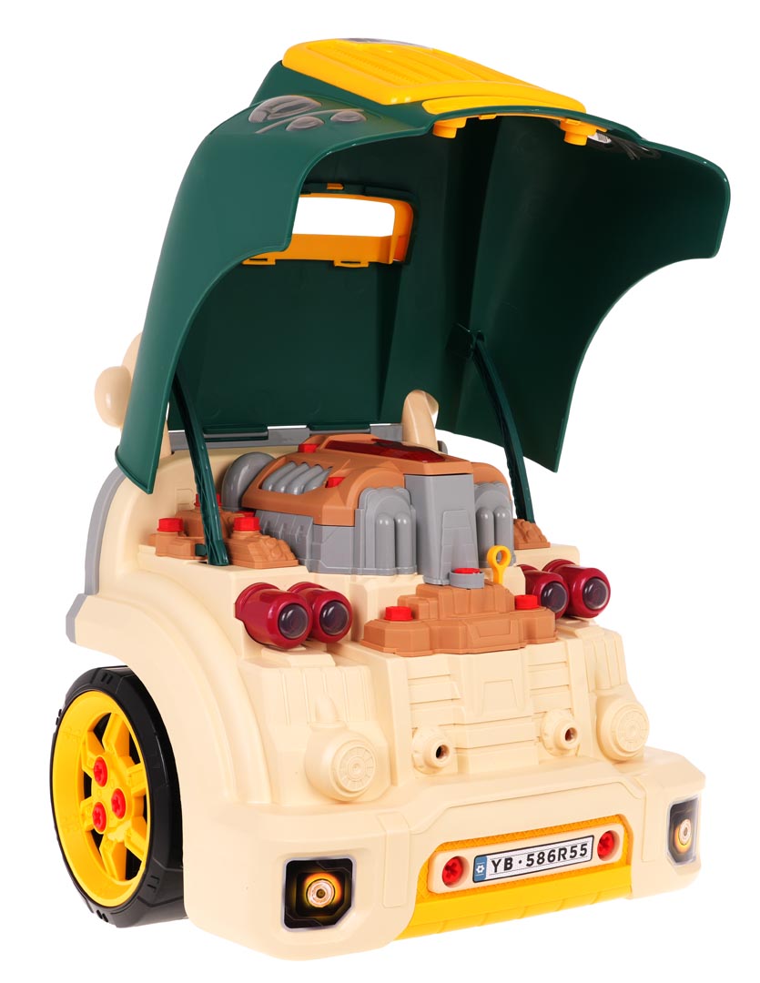 Workshop for a young mechanic Green