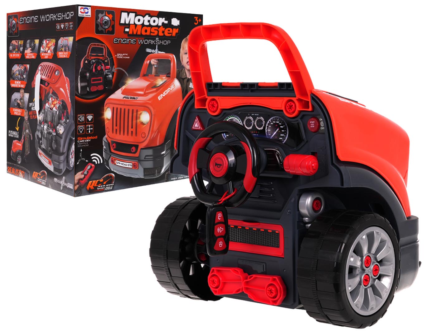 Truck Workshop For Young Mechanic
