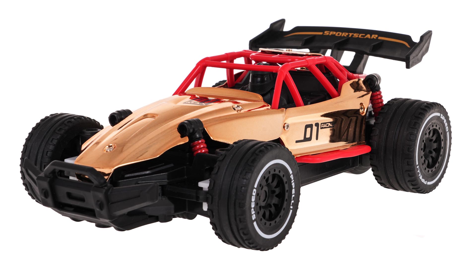 Metal Car RACING 01 Gold R/C