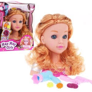 Blond Styling Head + Accessories