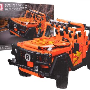 Set of blocks Car Off-road Red R/C 790 pcs.