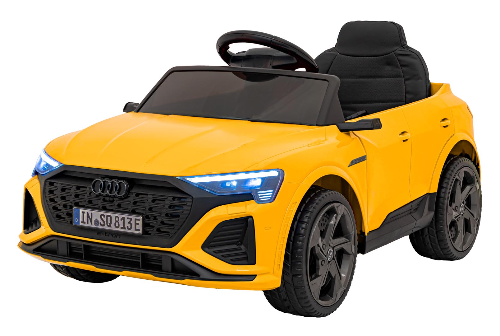 Audi SQ8 vehicle Yellow