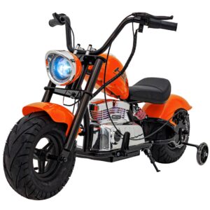 Motocikl na akumulator Chopper Warrior, narančasti