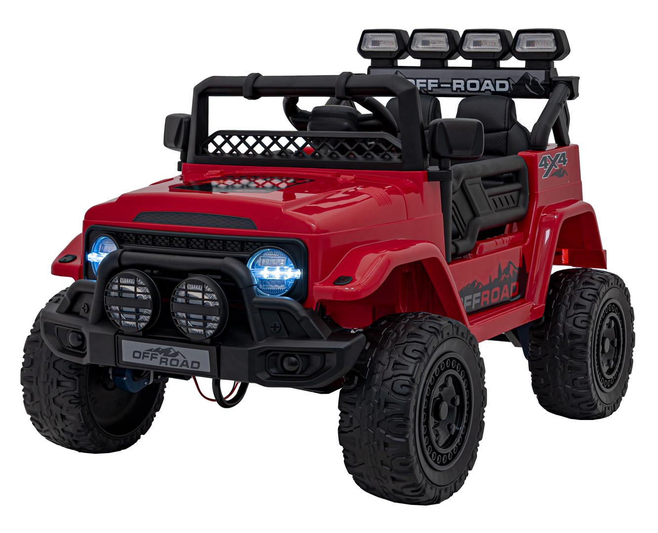 Off-Road CLIMBER vehicle Red