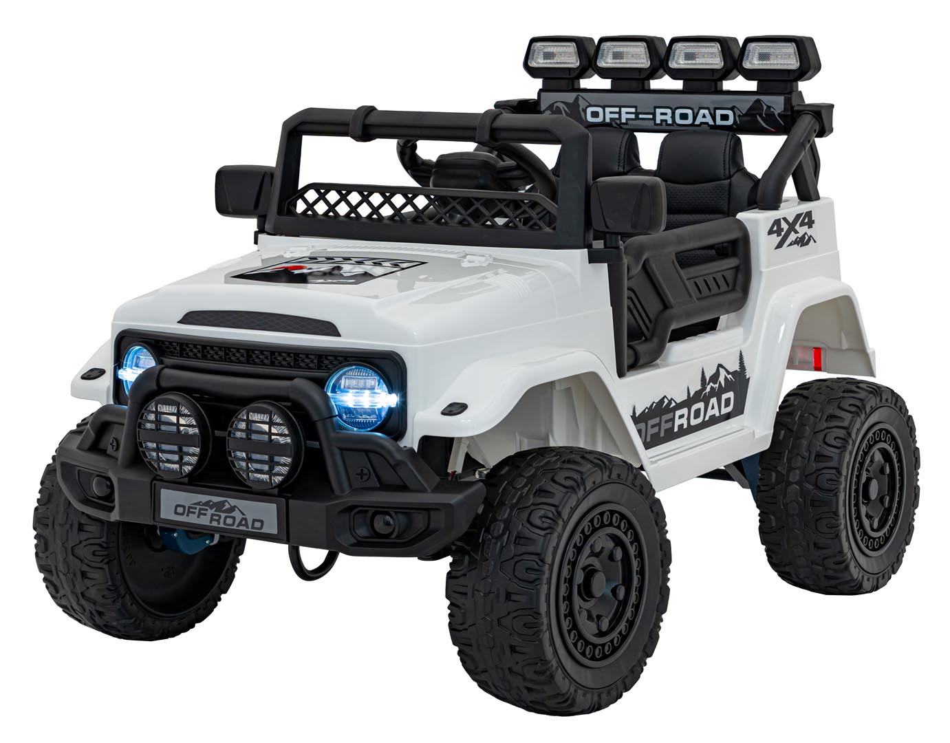 Off-Road CLIMBER vehicle White