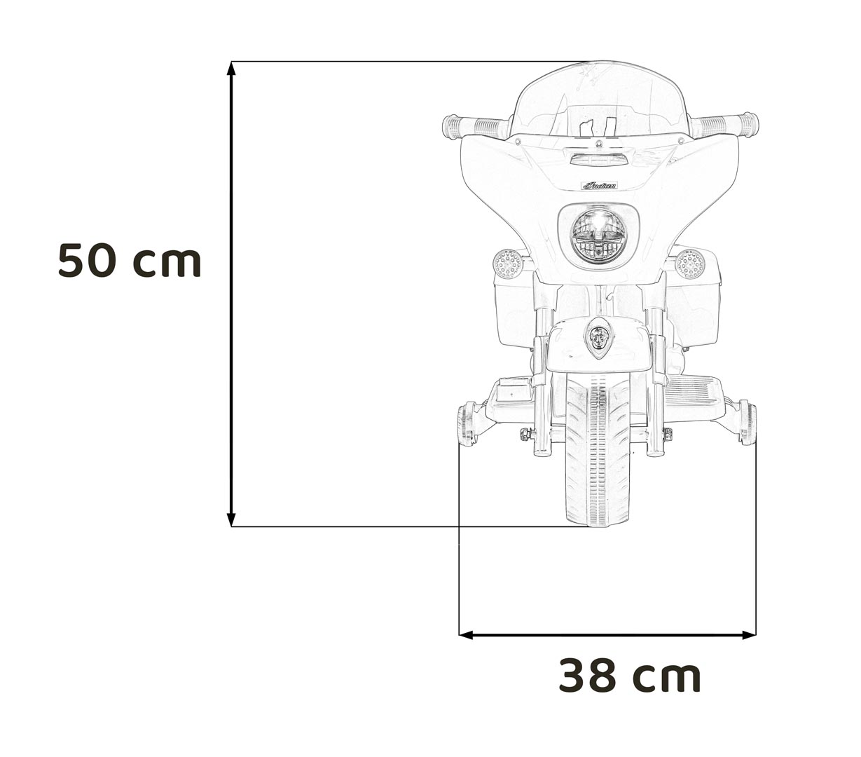 Chopper INDIAN vehicle White
