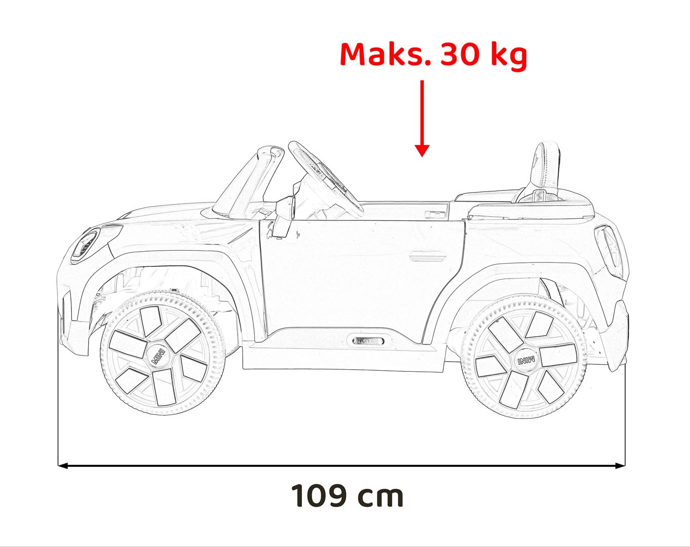 Mini Concept Aceman vehicle Black