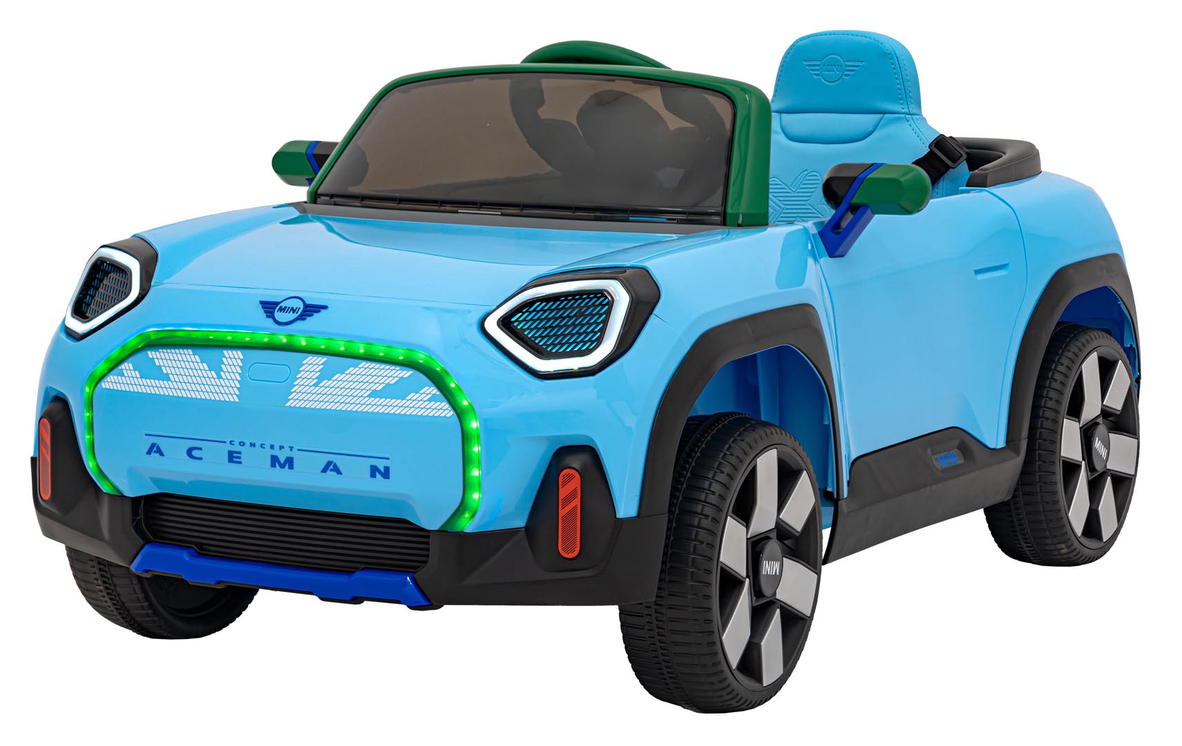 Mini Concept Aceman vehicle Blue
