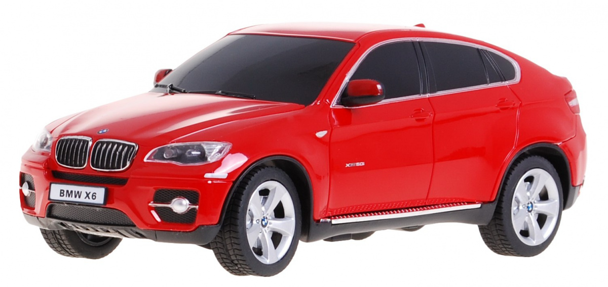 R/C toy car BMW X 6 Red 1:24 RASTAR