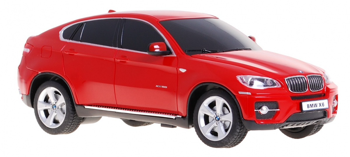 R/C toy car BMW X 6 Red 1:24 RASTAR