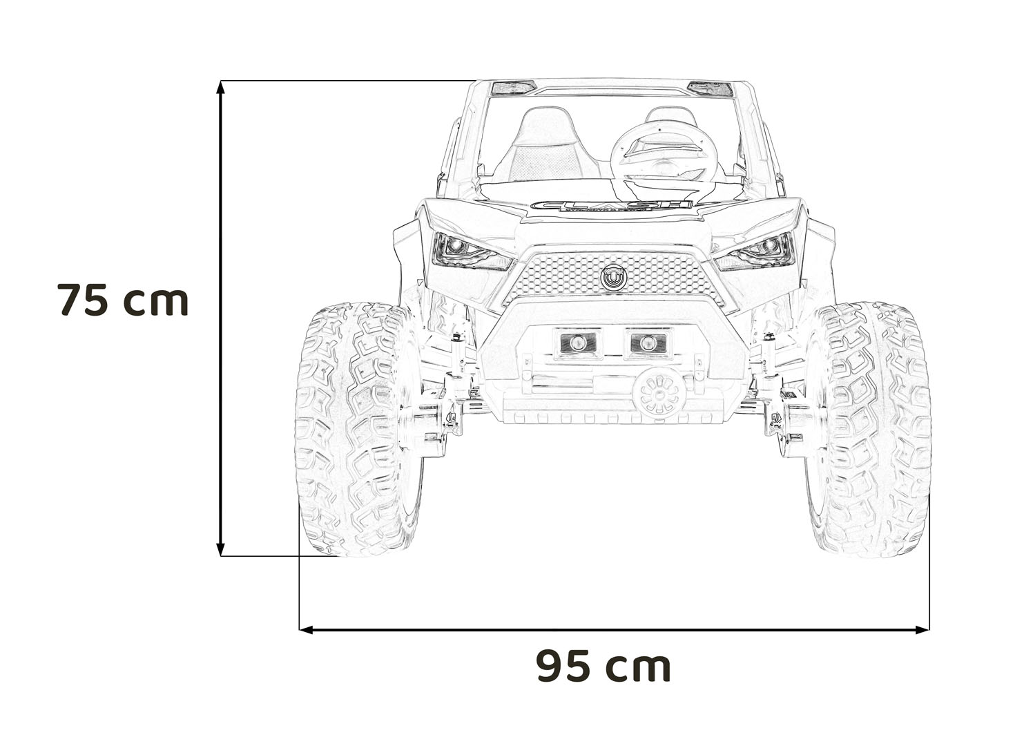 Buggy Clash STRONG 4x4 Black