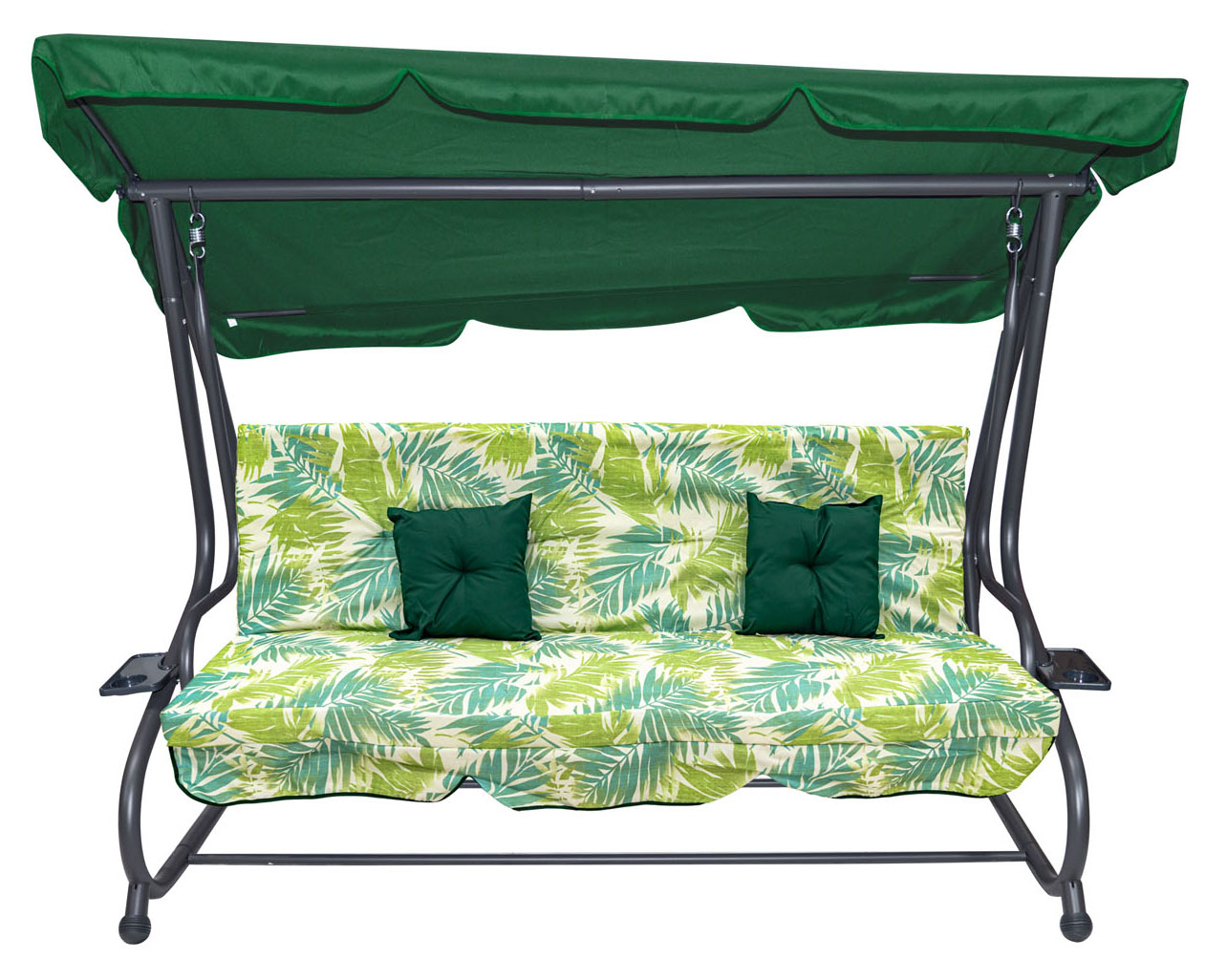 Garden Swing Seat Textylina 2x1 Palm Leaves Pattern