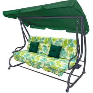 Garden Swing Seat Textylina 2×1 Palm Leaves Pattern
