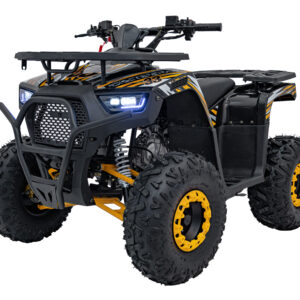 125CC DISCOVERER Orange Petrol Quad Bike