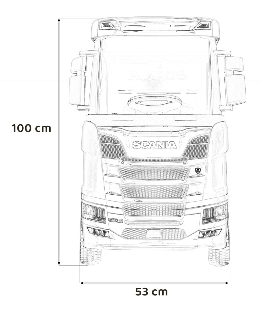Scania R-SERIE vehicle Black