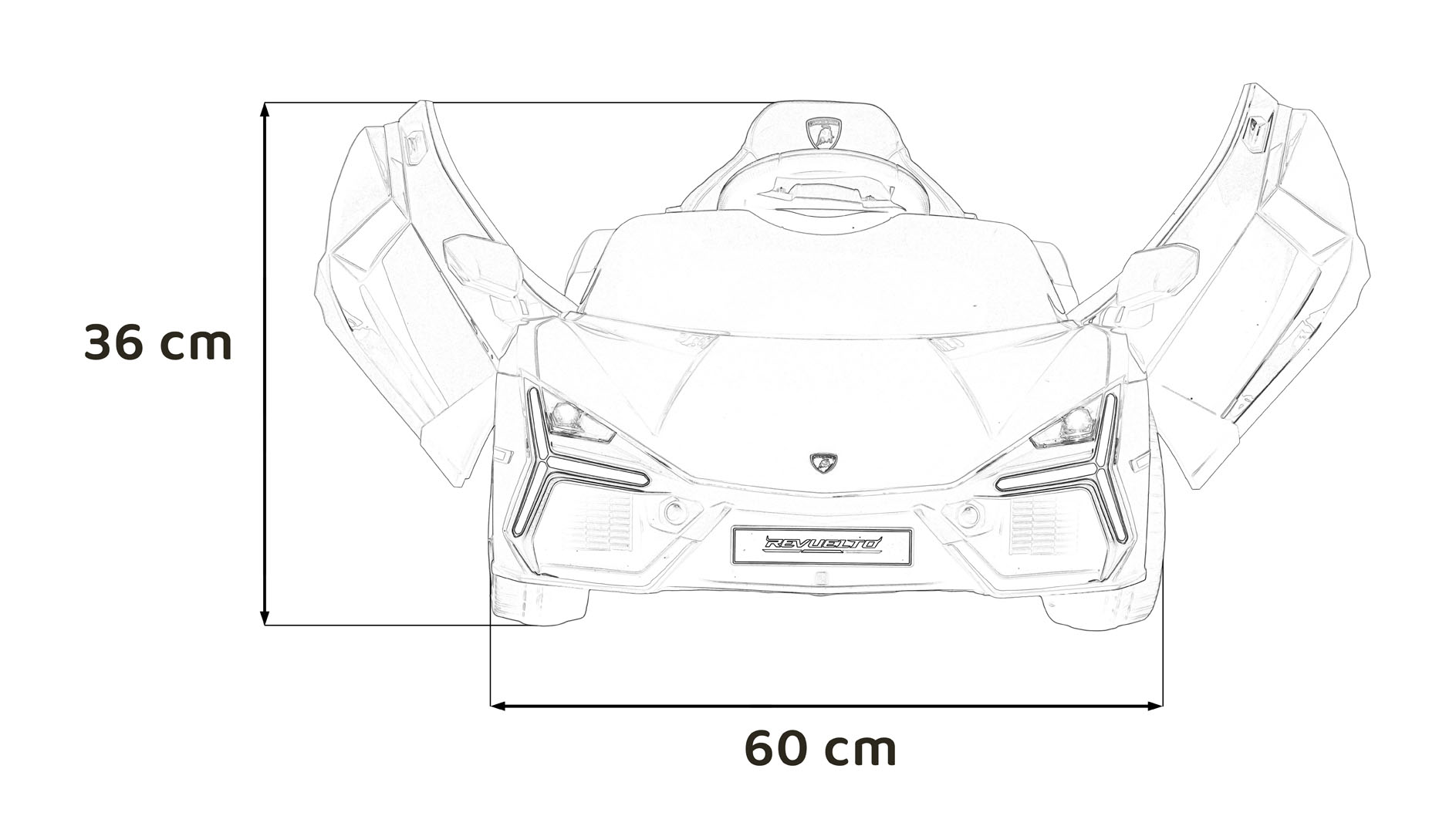 Vehicle Lamborghini Revuelto Yellow