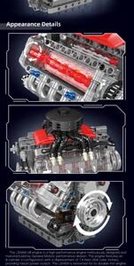 Engine Brick Set 487pcs.