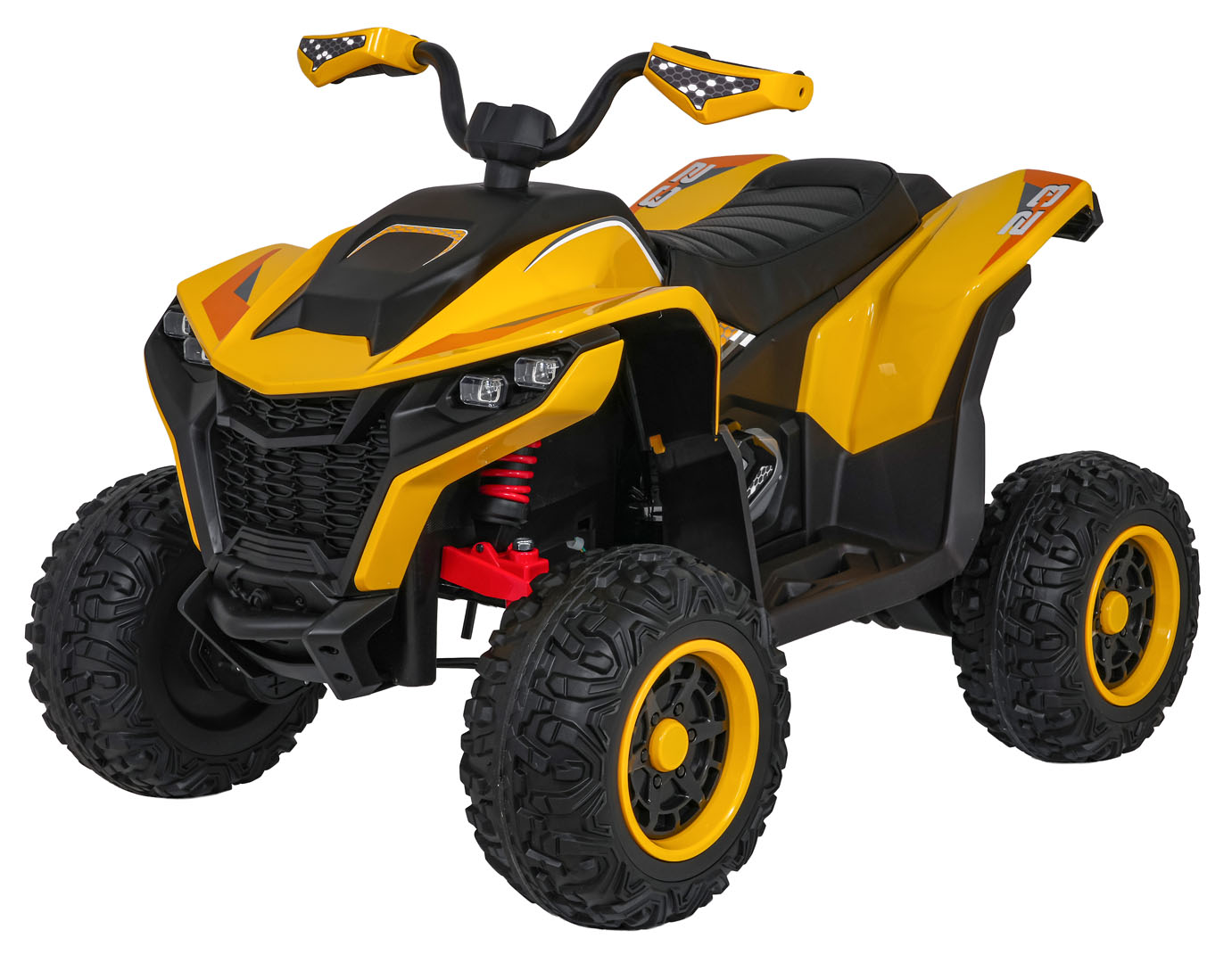 Quad Fast Wheel Vehicle Yellow