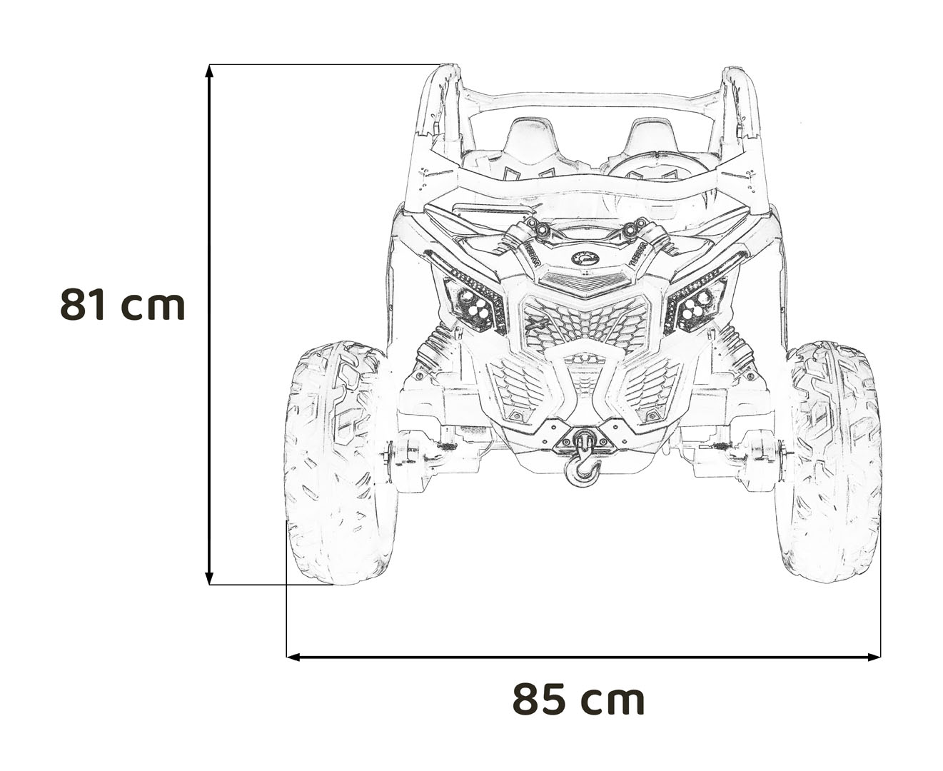 Buggy Maverick Turbo RR STRONG Red
