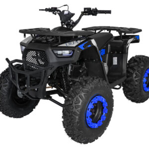 200CC MONSTER Blue Petrol Quad Bike