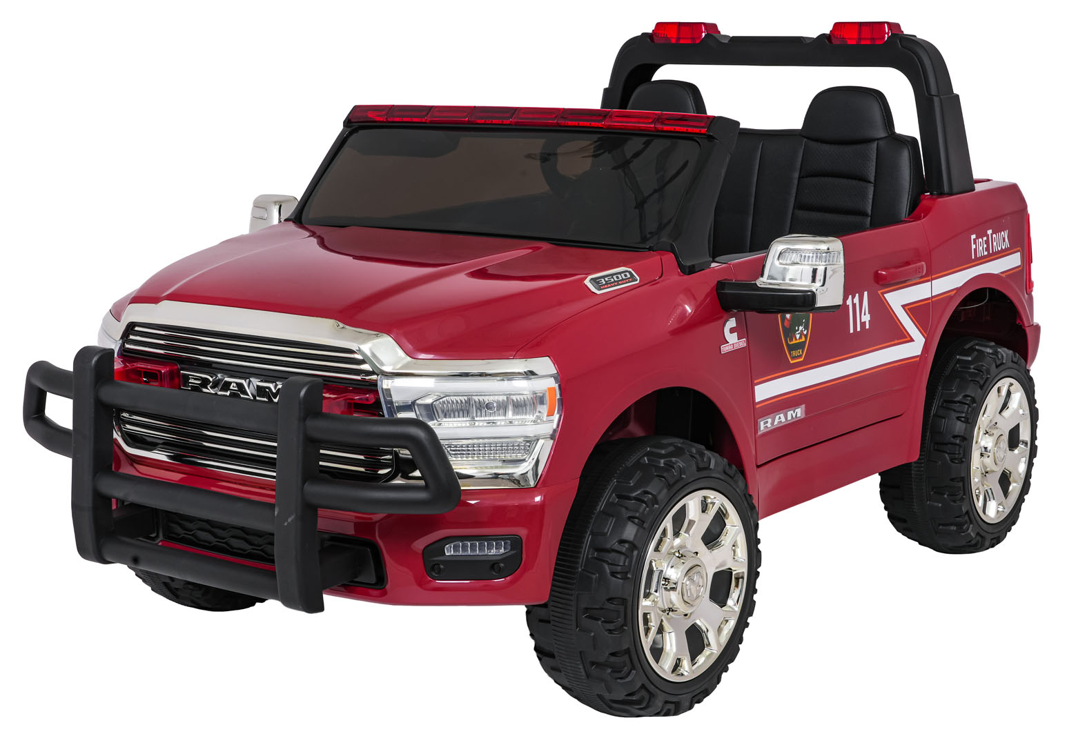 RAM 3500 Fire Department Vehicle Red