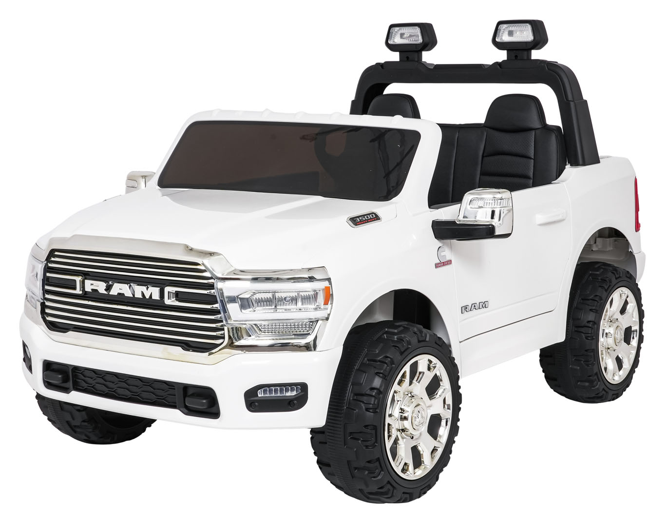 RAM 3500 White Vehicle