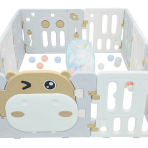 Hippo Modular Fence/Playpen Brown