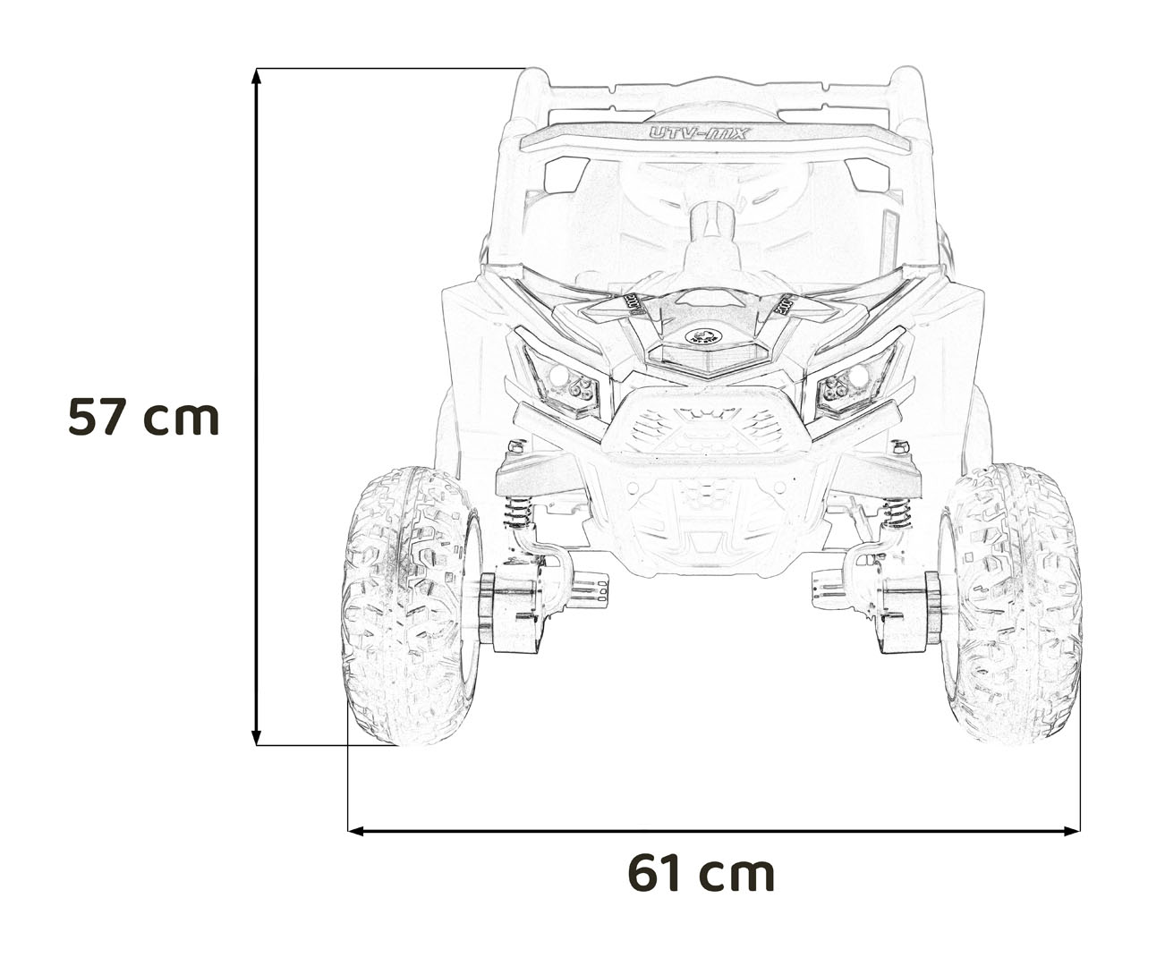 Madman UTV-MX Buggy Blue