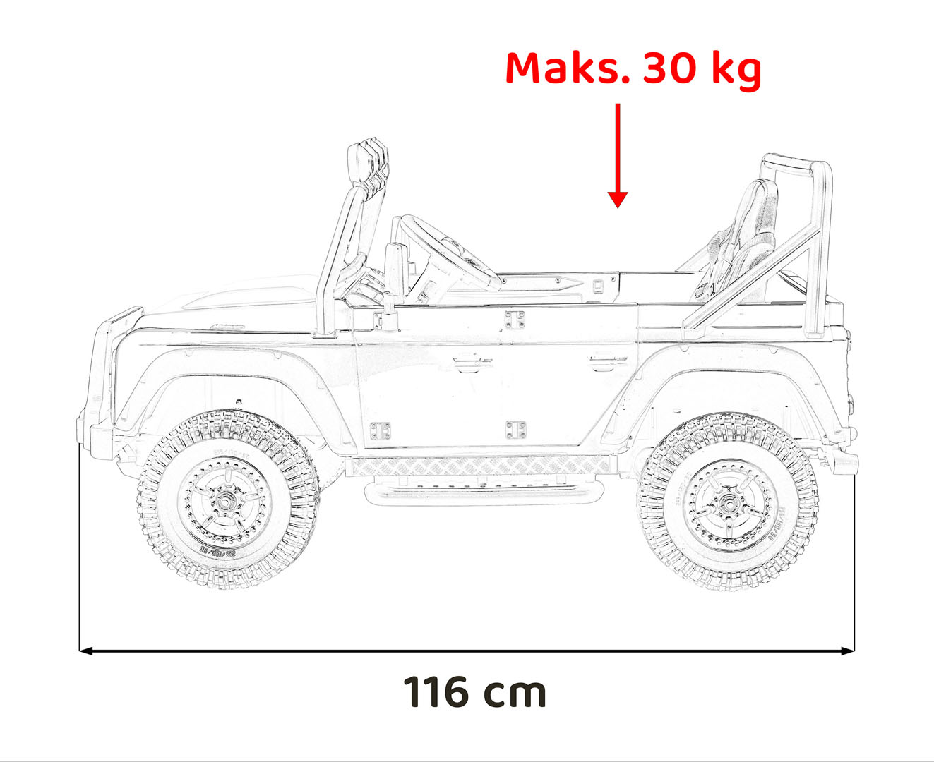 Land Rover Defender 110 SVX Concept Black