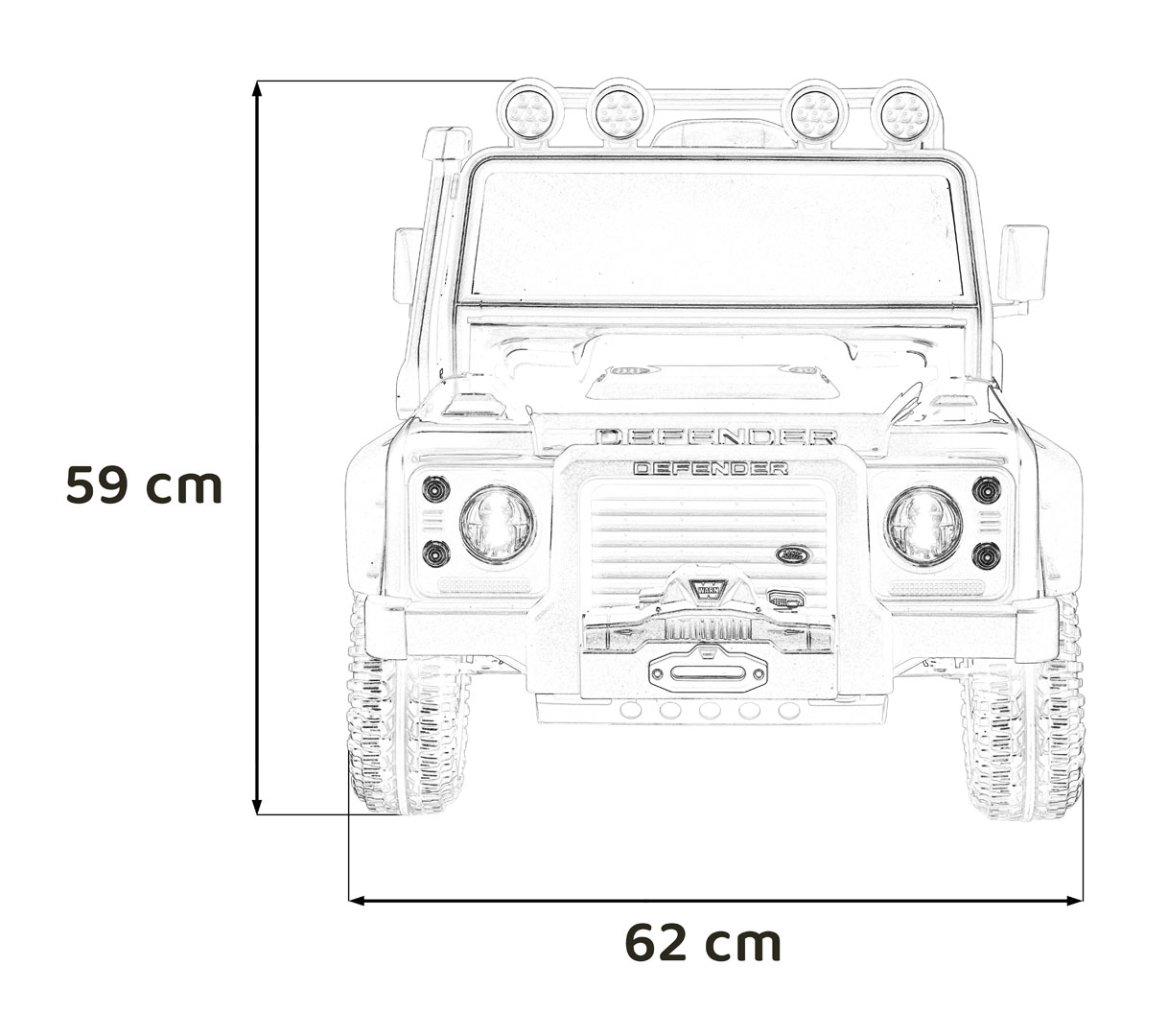 Land Rover Defender 110 SVX Concept Pink Vehicle