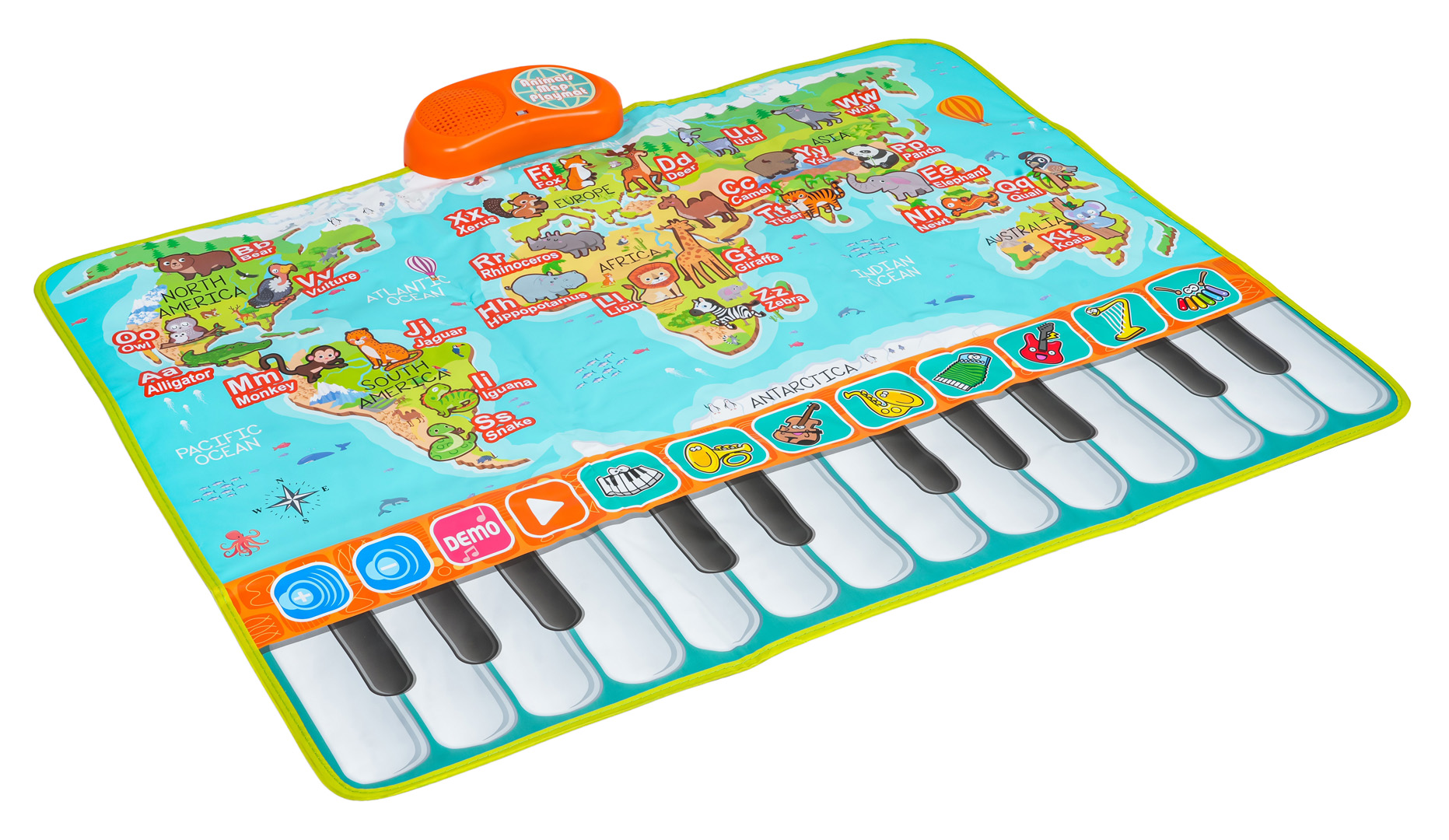 Keyboard Music Mat Animal World