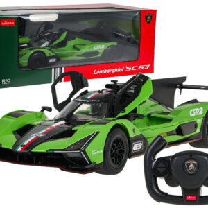 R/C Car 1:14 Lamborghini SC63 Green RASTAR