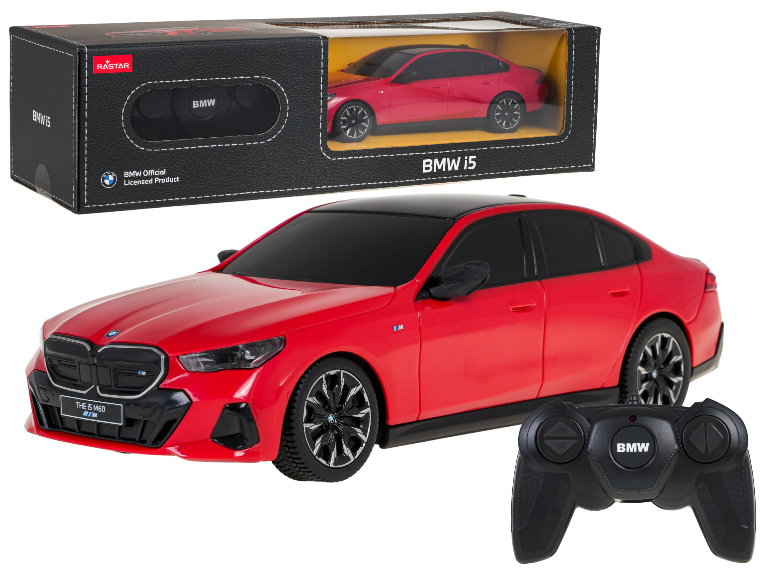 R/C Car 1:24 BMW i5 Red RASTAR