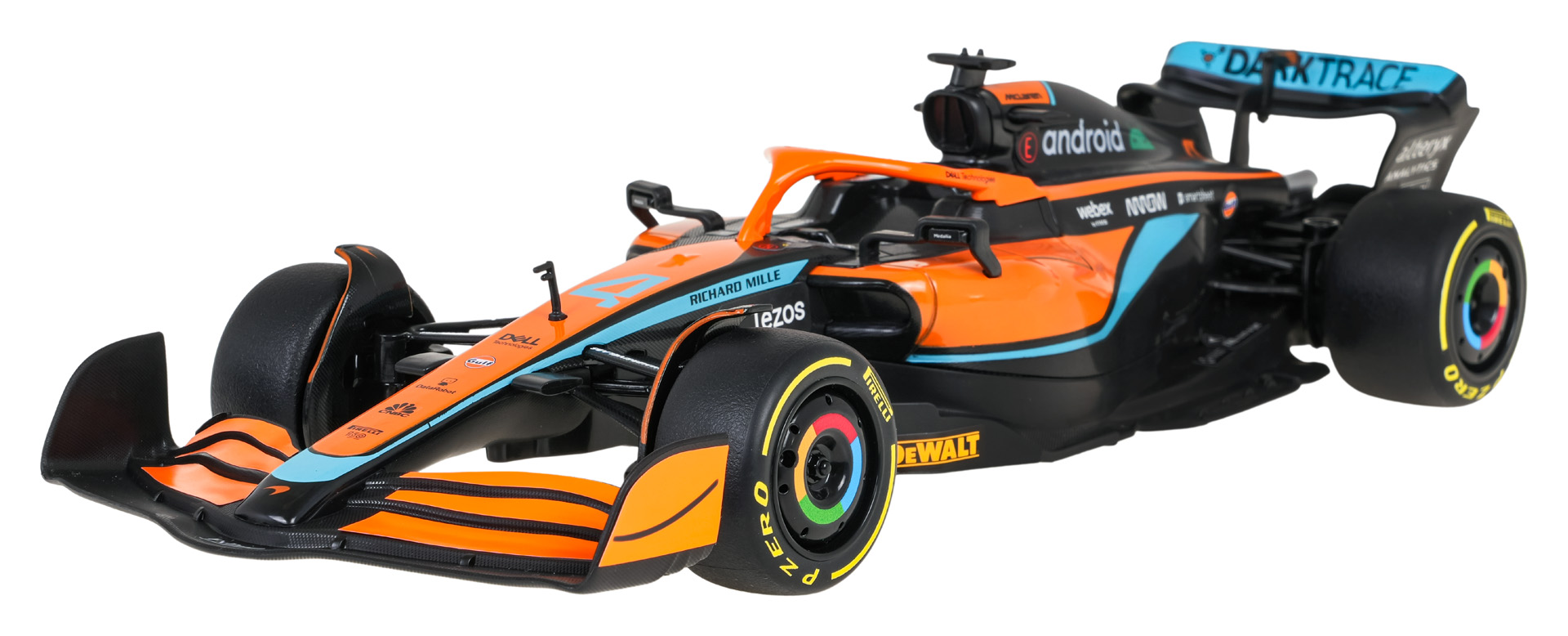 Metal Car 1:24 McLaren F1 MCL36 Orange RASTAR