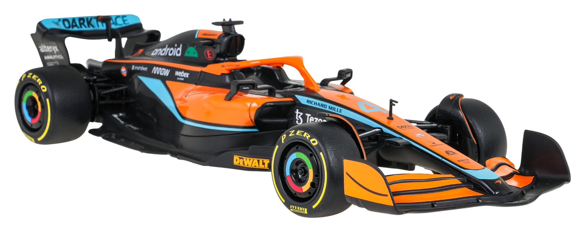 Metal Car 1:24 McLaren F1 MCL36 Orange RASTAR