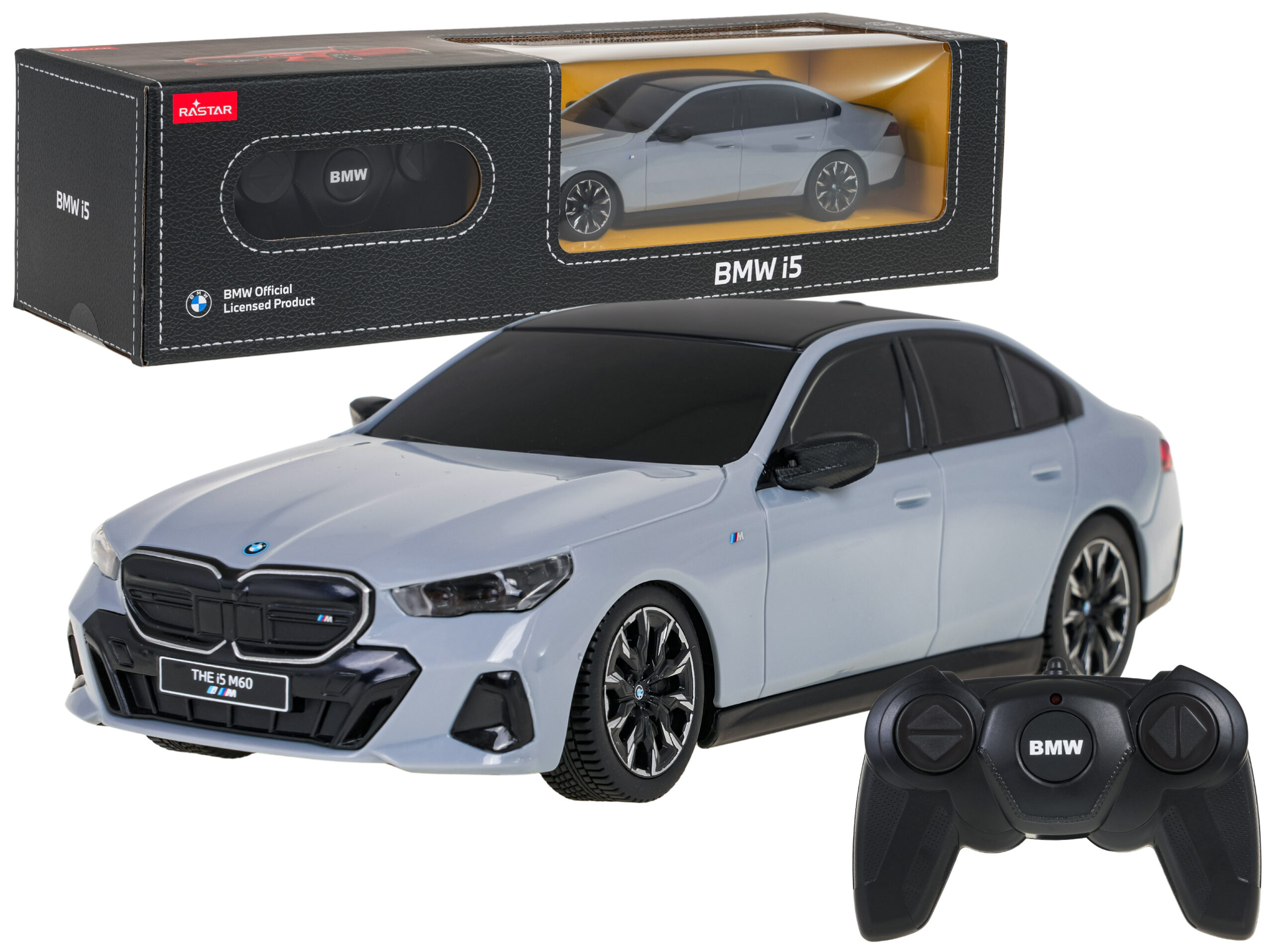 R/C Car 1:24 BMW i5 Gray RASTAR