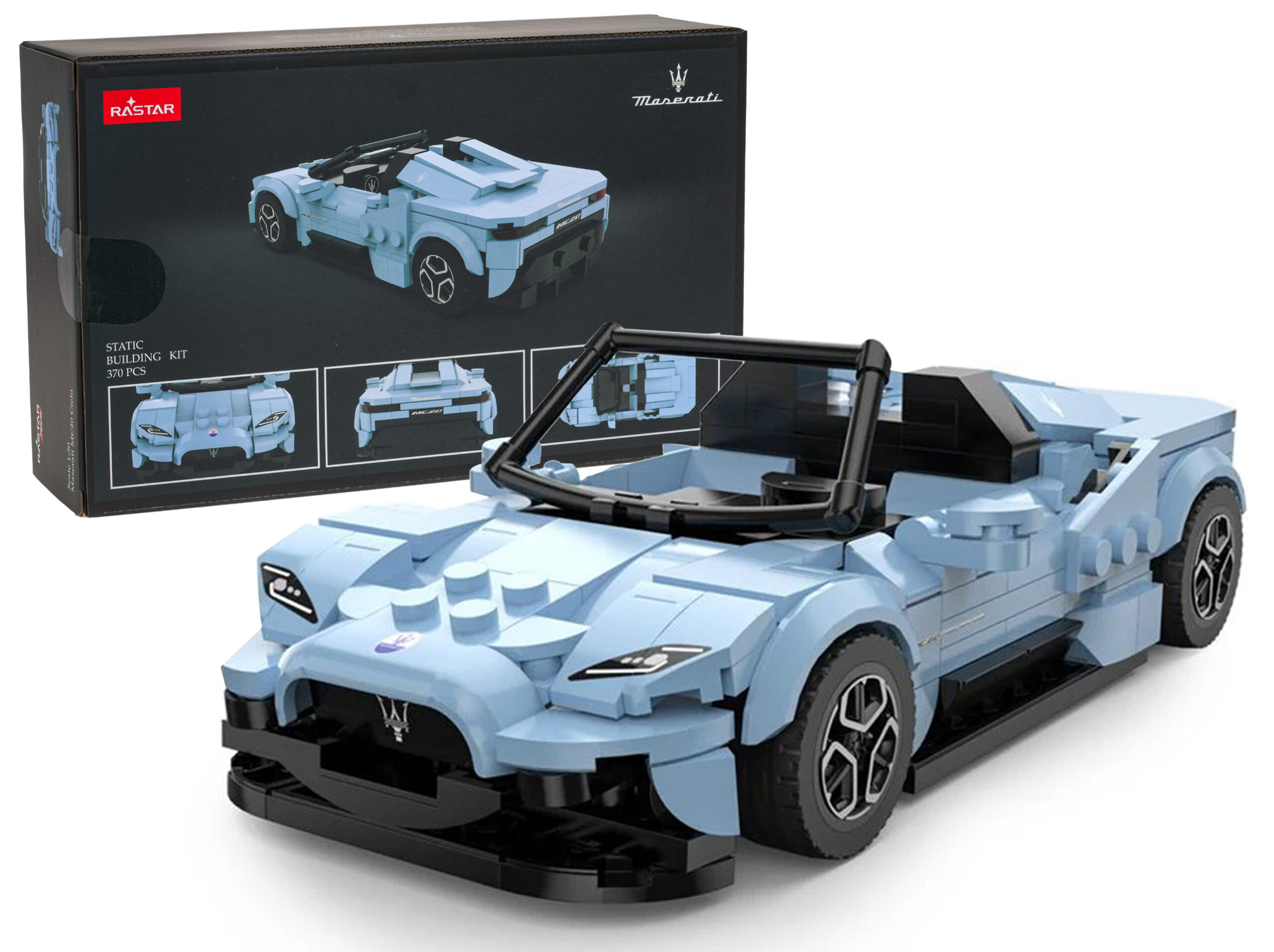 Car 1:30 Maserati MC20 Blocks Blue RASTAR