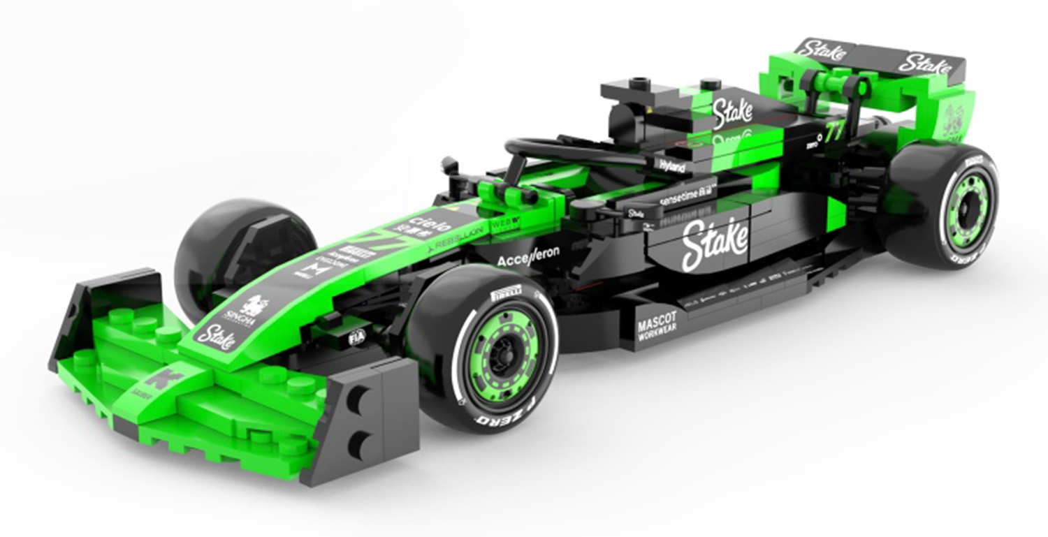 Bolid 1:24 Stake F1 Team KICK Sauber C44 Pads Green RASTAR