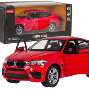 Kovové auto 1:24 BMW X6M Red RASTAR