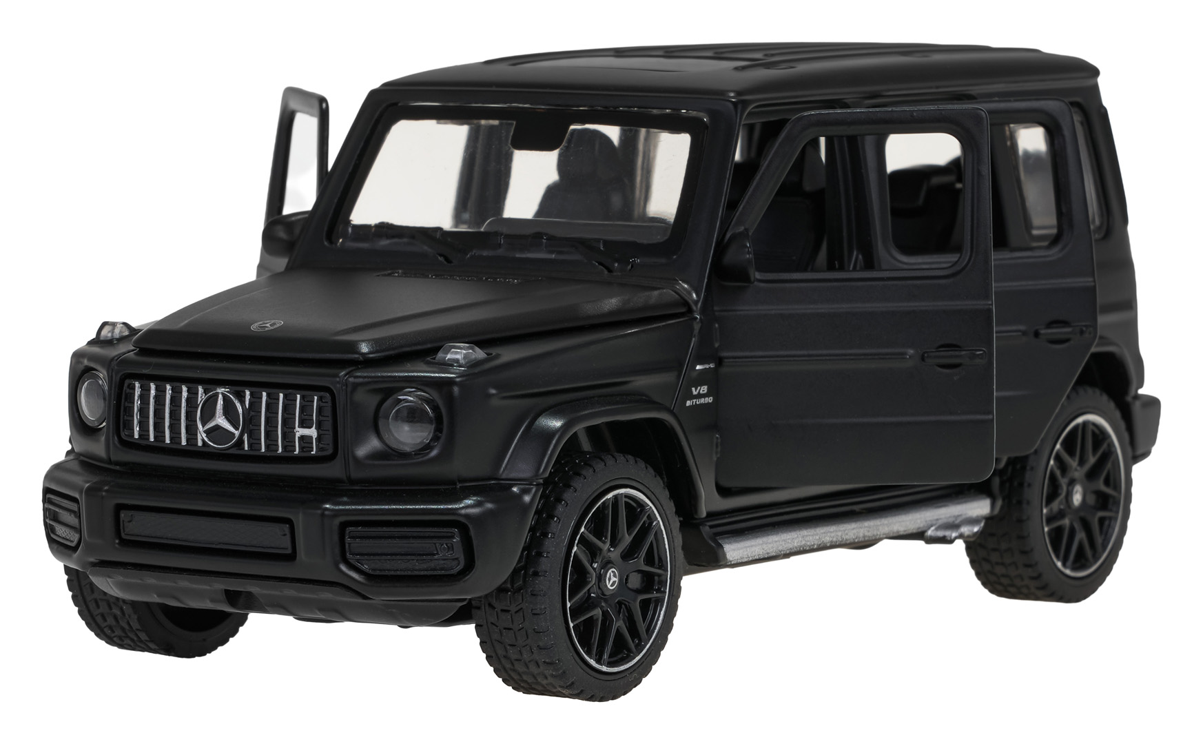 Metal Car 1/32 Mercedes-Benz AMG G63 with Sound Black RASTAR